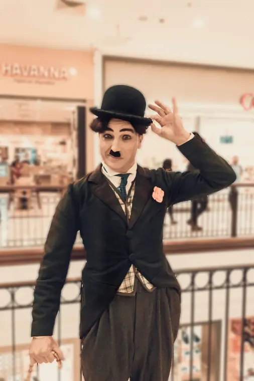 Charlie Chaplin em evento